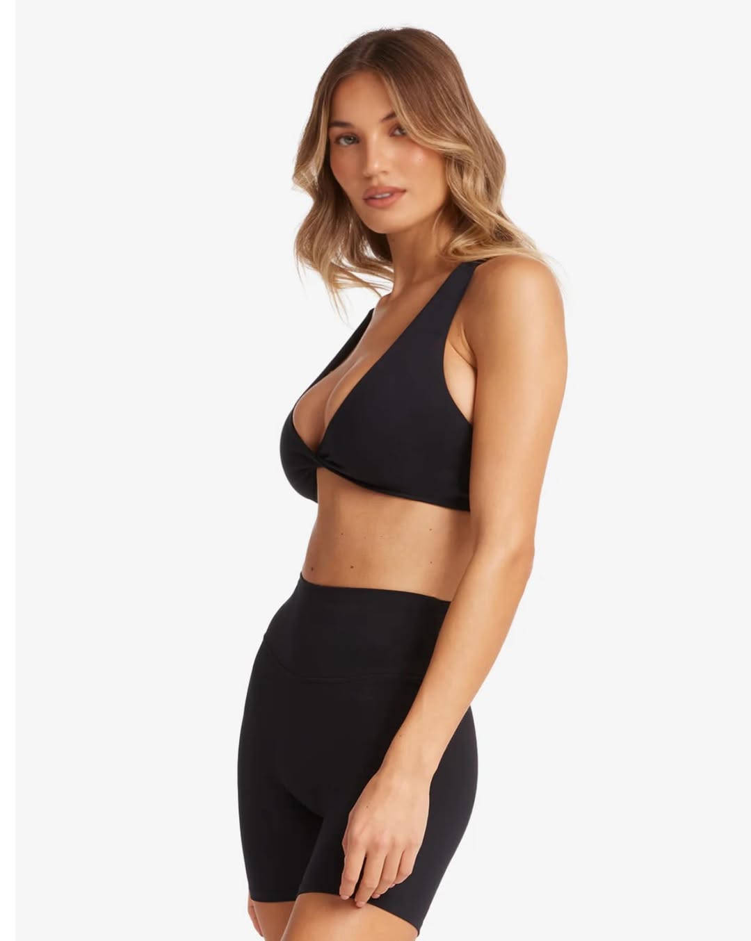 Twist Front Active Bra